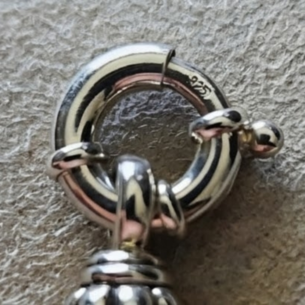 LAGOS 925 Silver Caviar Beaded Bracelet with LAGOS Pouch/Jewelry Cloth NEW!💖 - Picture 4 of 6